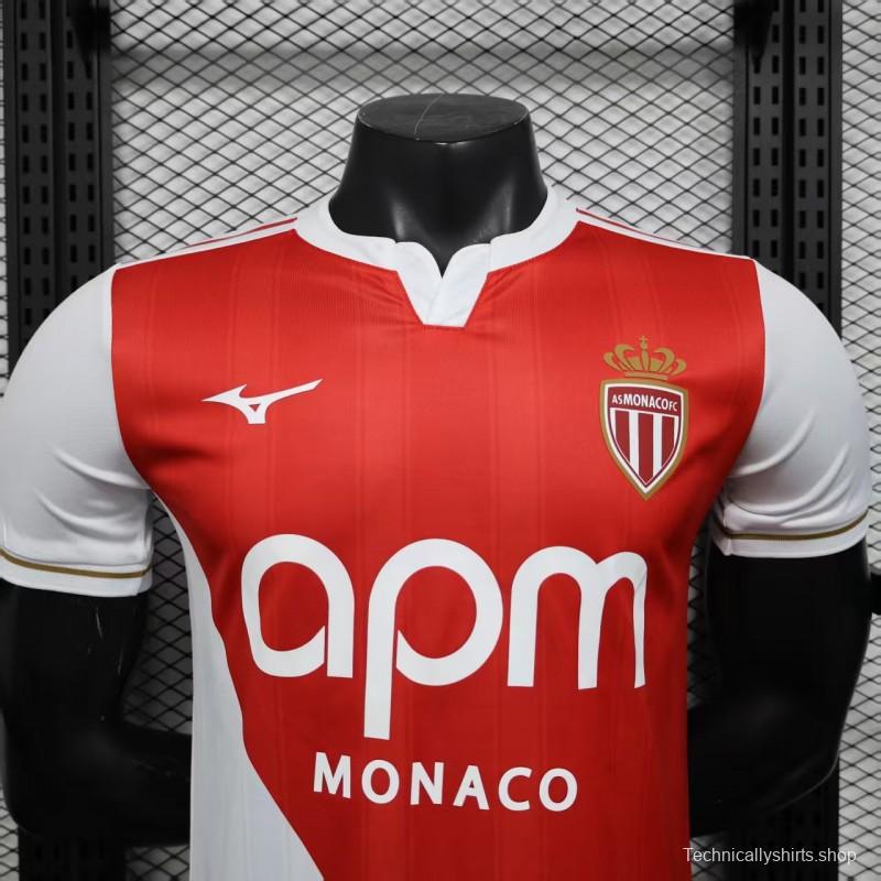 Player Version 25/26 Monaco Home Jersey