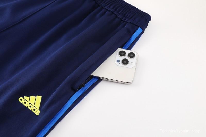 25/26 Boca Juniors Navy Full Zipper Jacket + Long Pants