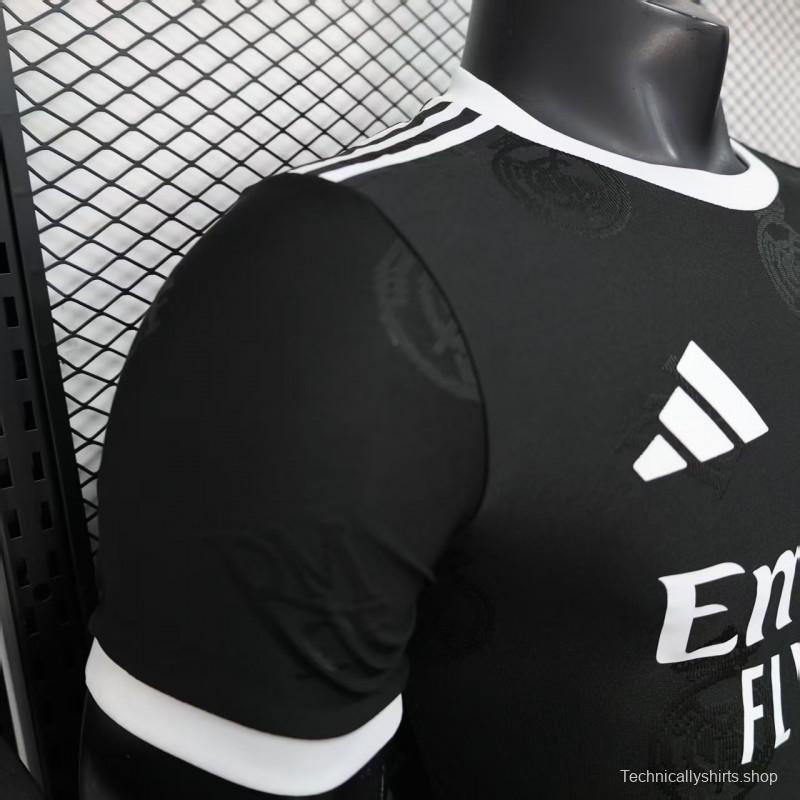 Player Version 25/26 Real Madrid Black Special Jersey