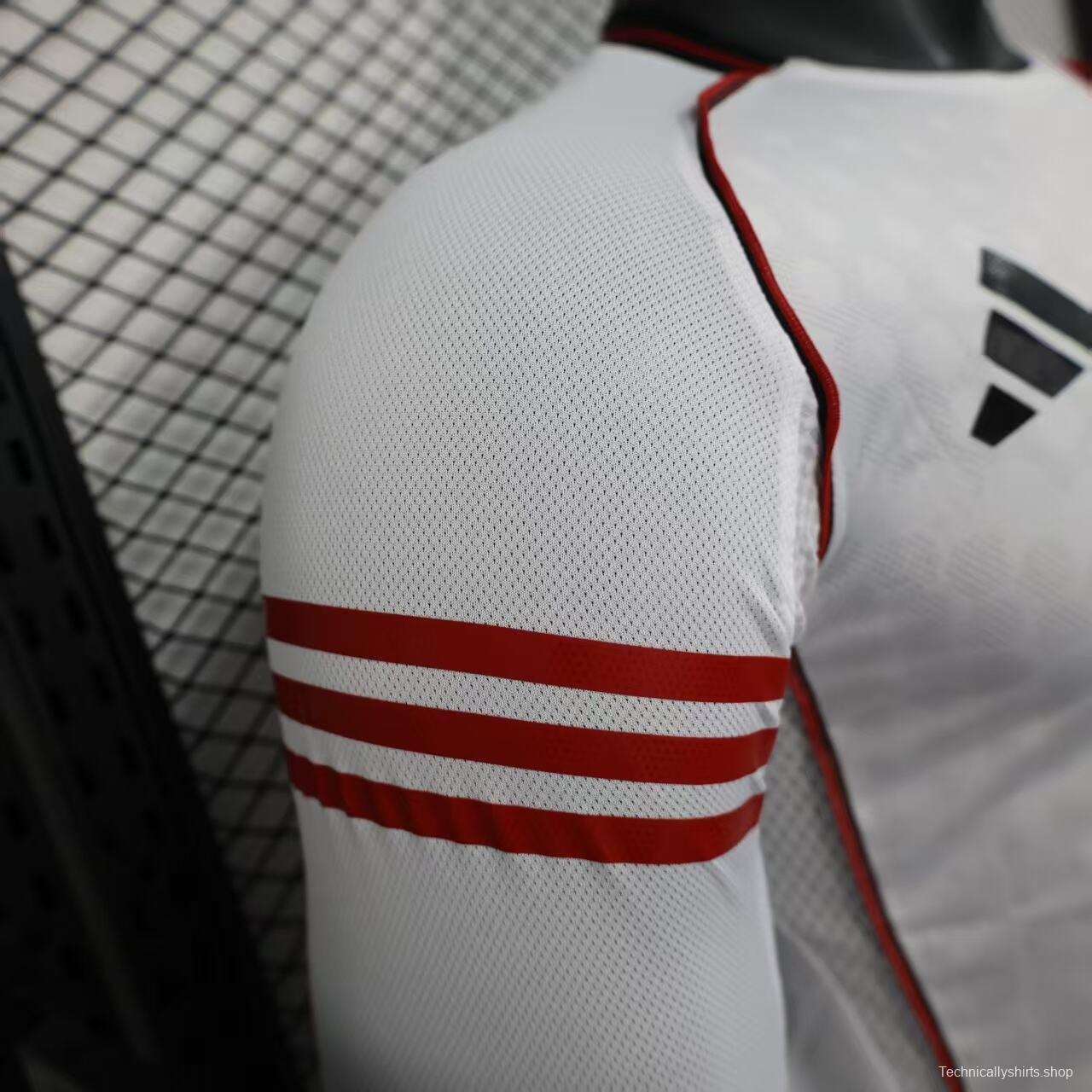 Player Version 25/26 River Plate Home Long Sleeve Jersey