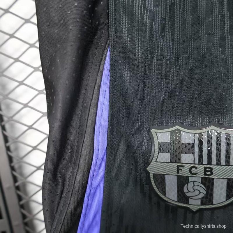 Player Version 25/26 Barcelona Black Shorts