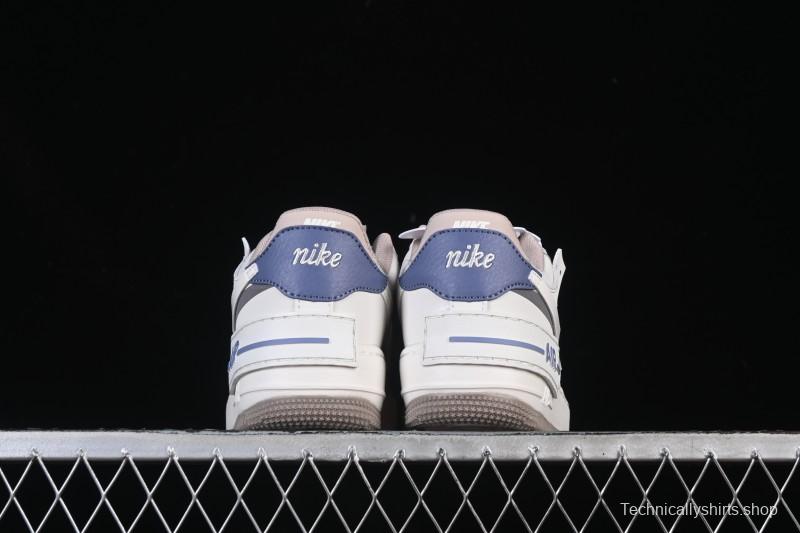 Nike Air Force 1 Shadow Lightweight Platform Low-Top Casual Sneakers - IO7594-101