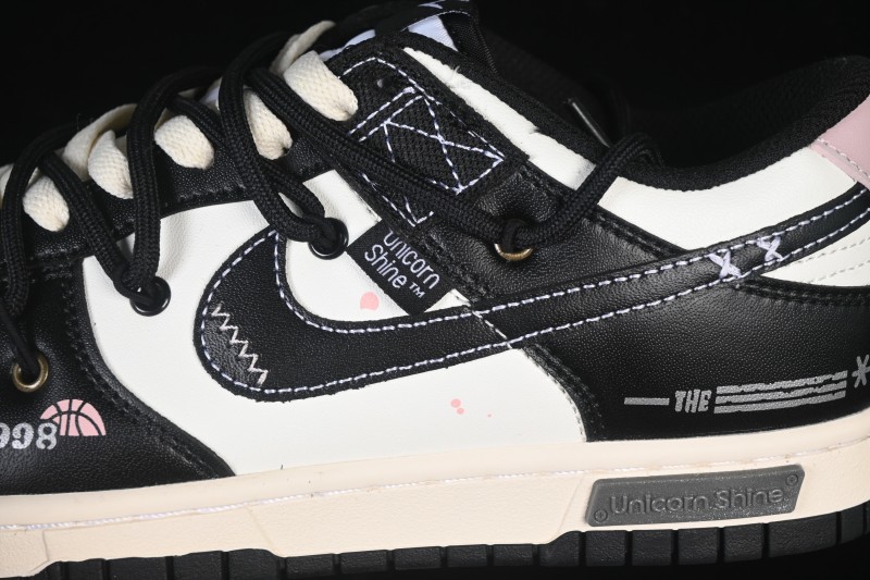 Nike SB Dunk Low Custom Strap Low-Top Casual Skate Shoes - DD1391-100
