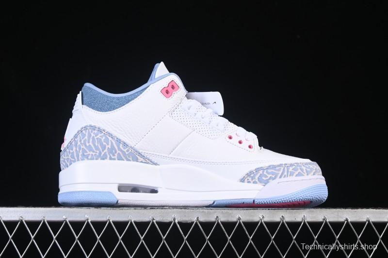 Nike Air Jordan 3 Retro Cobalt Bliss Design - HQ0784-101