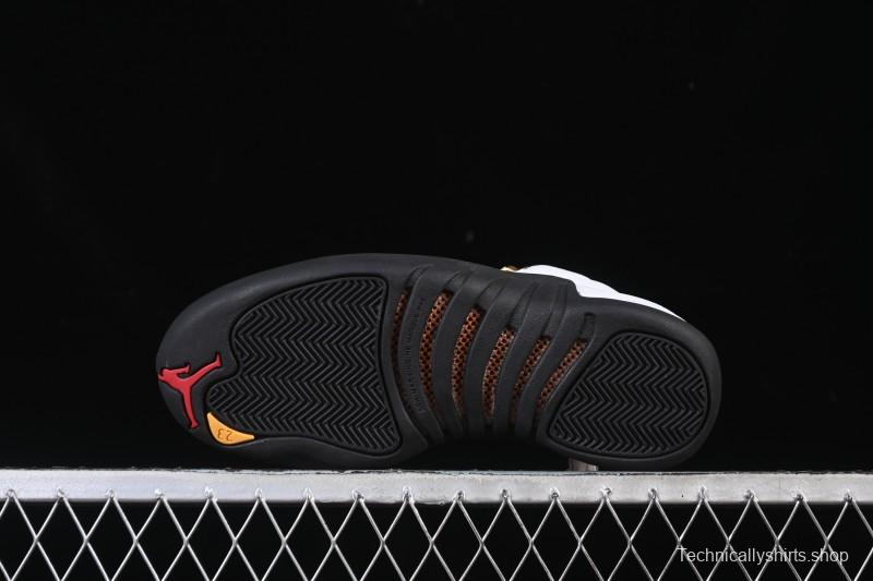Nike Air Jordan 12 Retro Taxi Gold Buckle - 153265-117