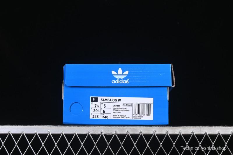 Adidas Samba OG Classic Casual Skate Shoes - JR9447