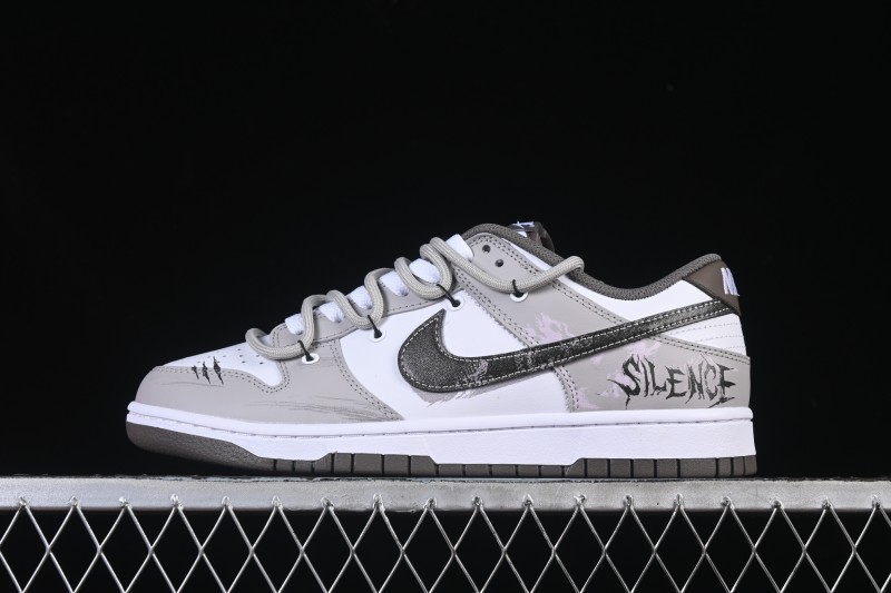 Nike SB Dunk Low Just Do It Anniversary Custom Low-Top Skate Shoes HF5441-111