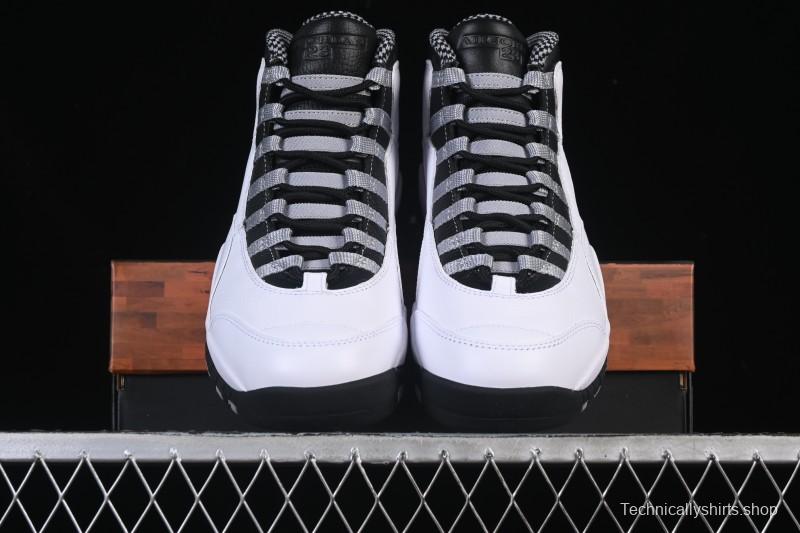 Nike Air Jordan 10 Retro Light Steel Grey Basketball Shoes - HJ6779-104