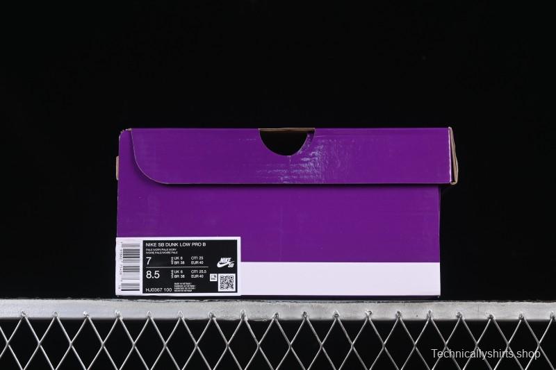 Nike SB Dunk Low Pro B Skate Shoes in Pale Ivory - HJ0367-100