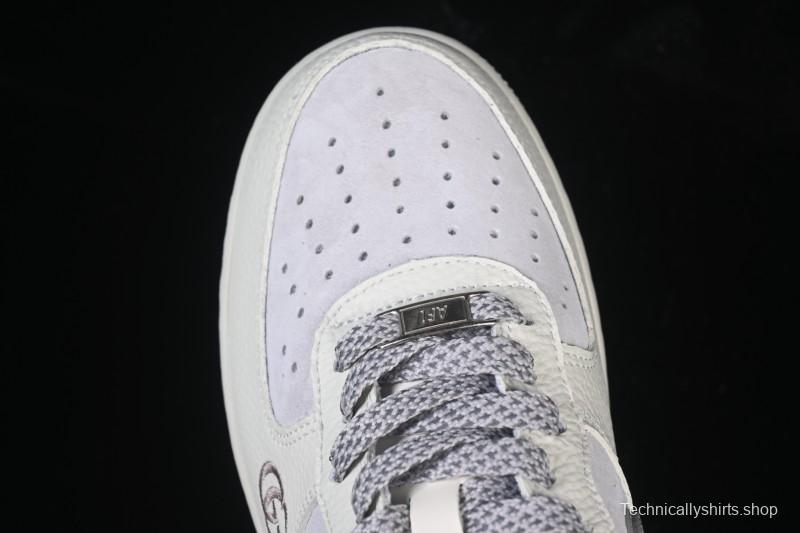 Nike Air Force 1'07 Low Gucci Collaboration White Light Brown Low-Top Casual Sneakers - YF9511-807