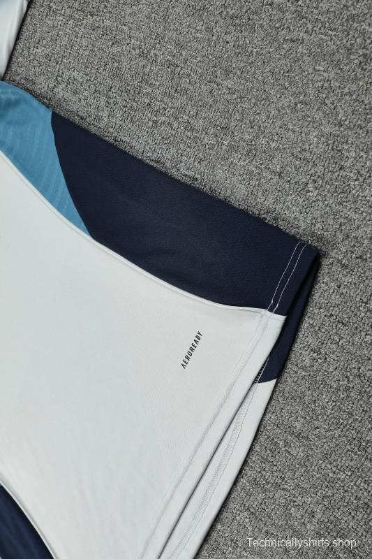 25/26 Real Madrid White Short Sleeve Jersey+Shorts