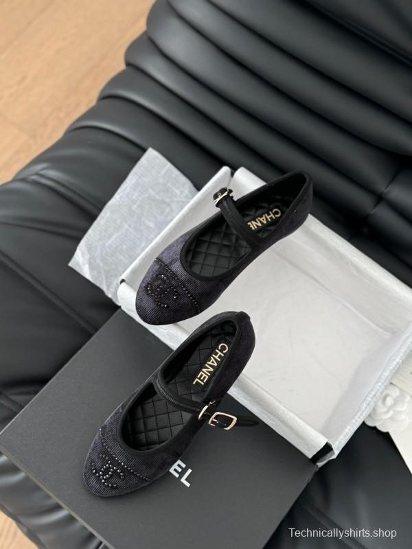 Chanel 2025 SS Runway Mary Jane Flats - LY00300