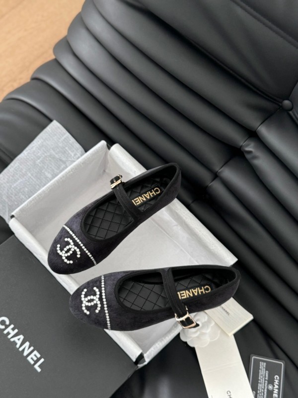 Chanel 2025 SS Runway Mary Jane Flats - LY00300