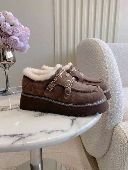 UGG 2025/SS Wool Warm Platform Casual Shoes - AS00300