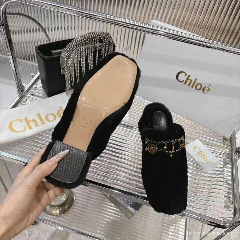 Chloe 2026 Real Fur Slippers - LY00320