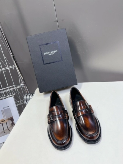 Saint Laurent Classic Loafer Flats - KFY00350