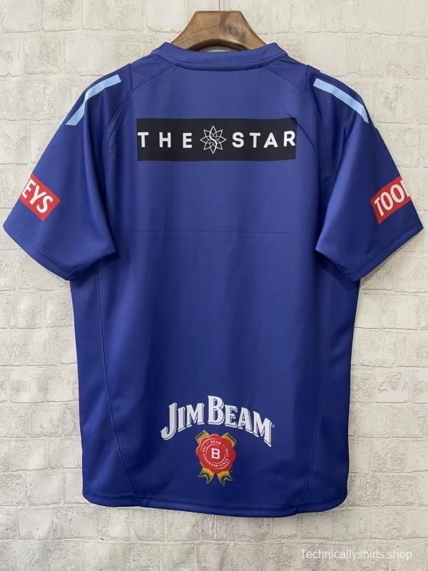 2026 NSW Blues Royal Blue to Sky Blue Gradient with Diamond Pattern Women's Jersey