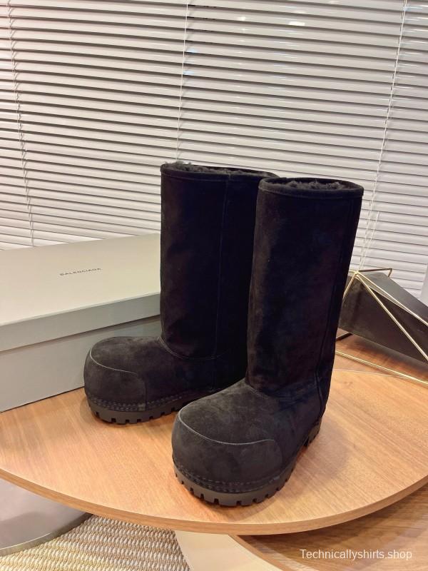 Balenciaga 2025 SS Oversized High Heel Snow Boots - AS00570