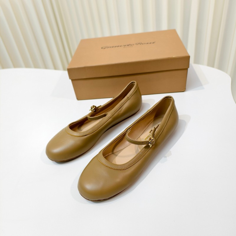 Gianvito Rossi Bohemian Style Flat Ballet Shoes - LY00310