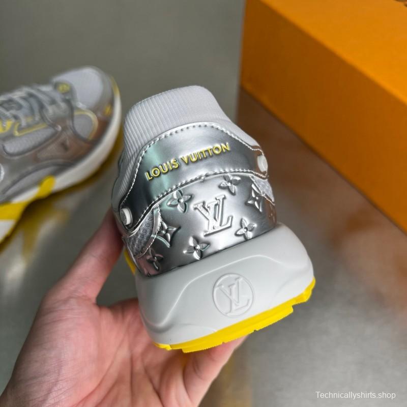 L v Olympia Round Toe Lace-Up Low Top Casual Lifestyle Shoes - YC