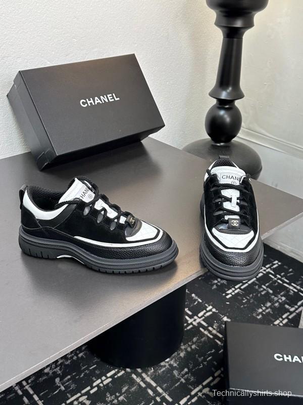 Chanel Spring/Summer 2025 Runway Thick Sole Sneakers - LY00320