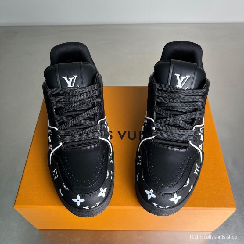 Louis Vuitton 2025 Spring Summer Replica Sneakers with Imported Calfskin and Signature Logo - YC