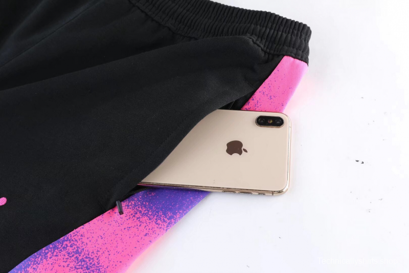 2025 Air Jordan Jumpman Black Purple Hoodie Full Zipper Jacket+Long Pants