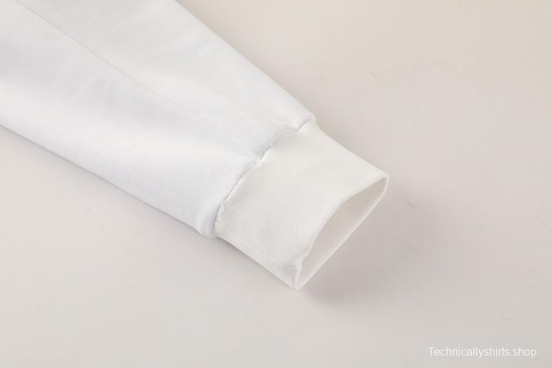 25/26 Napoli  White  Full zipper Jacket Tracksuit+ long pants