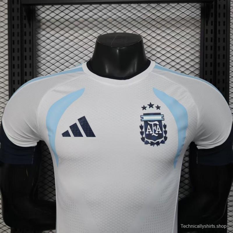 Player Version 2026 Argentina White Training Jersey