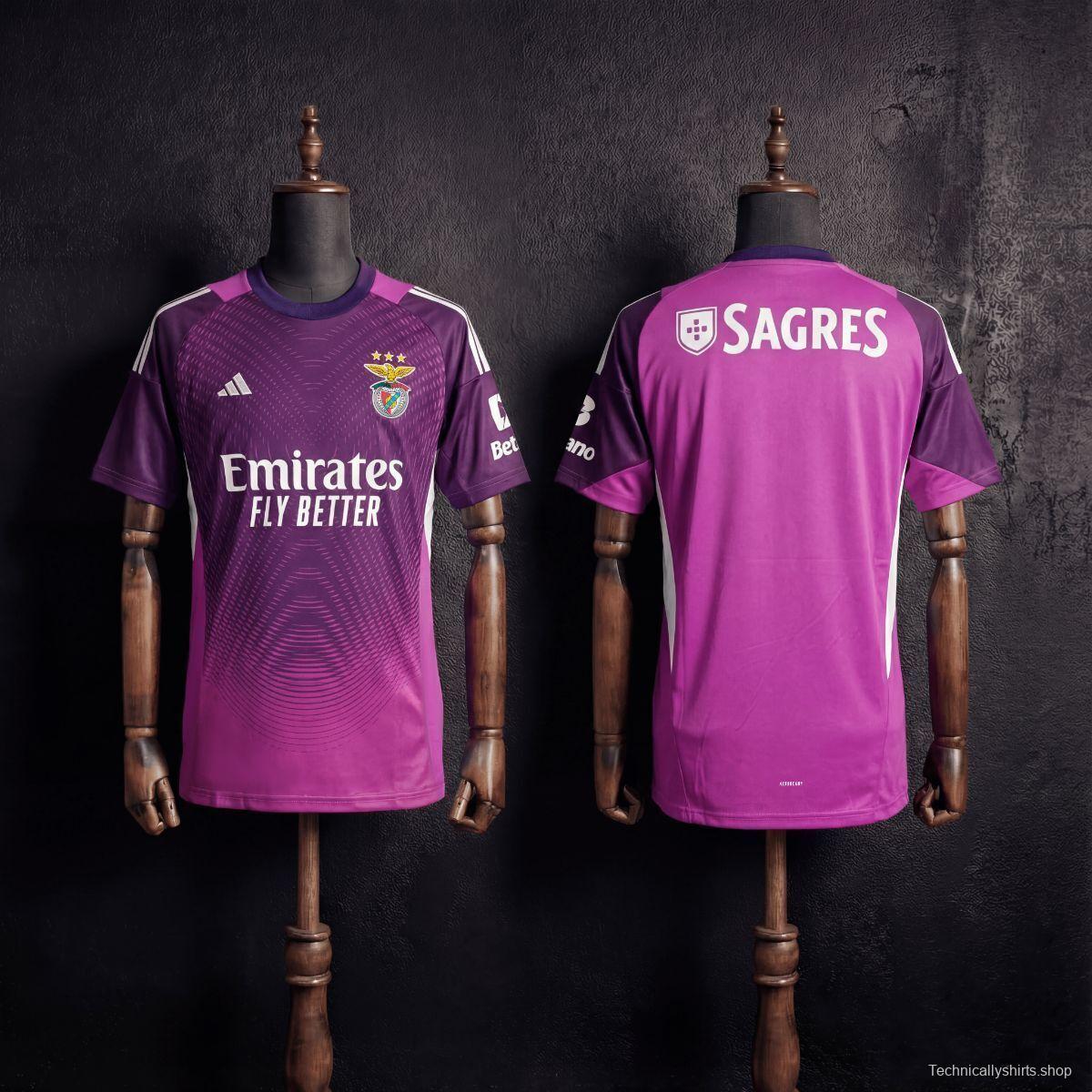 25/26 Benfica Goalkeeper Purple Jersey