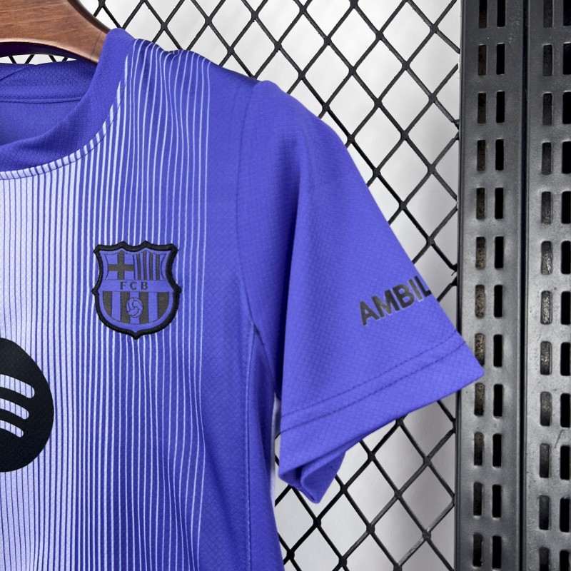 2025/26 Kids Barcelona Goalkeeper Kit