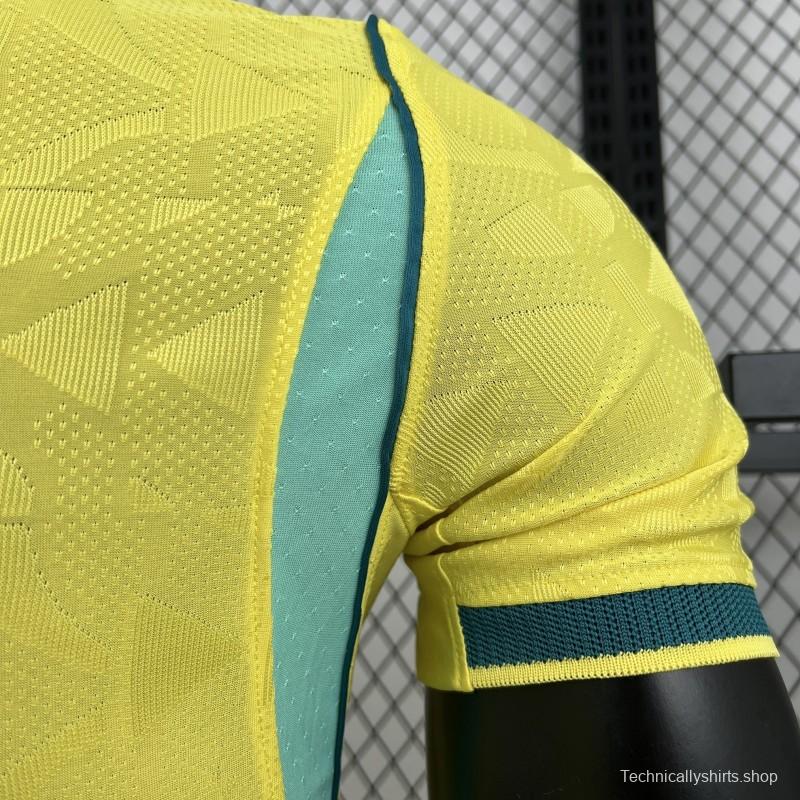 2026 Player Version Mens Brazil World Cup Home Jersey