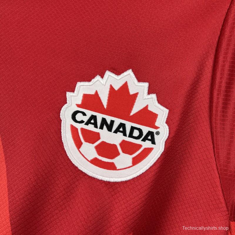 2026 Mens Canada World Cup Home Jersey