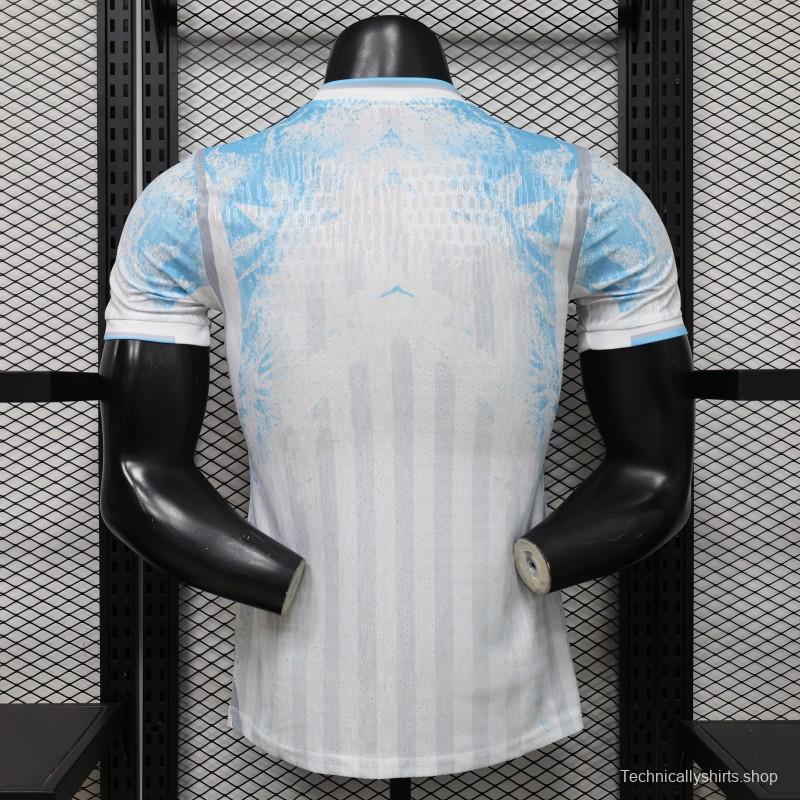 Player Version 2026 Uruguay Away Special Edition White  Jersey