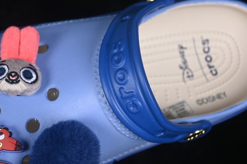 Disney x Crocs Classic Clog EVA Casual Shoes Featuring Zootopia Design - Disney Zootopia Clog