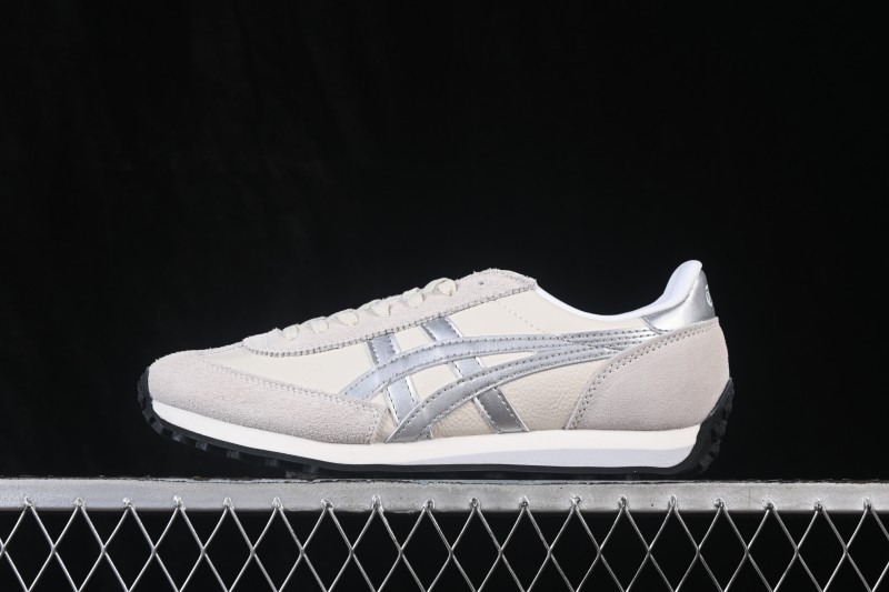 Onitsuka Tiger EDR 78 Retro Running Shoes with Comfort Cushioning and Non-Slip Rubber Outsole - 1183B411-104