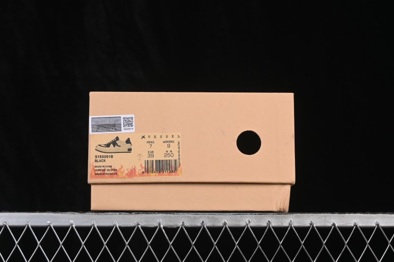 xVESSEL Wu Jianhao Low-Top Deconstructed Chunky Sole Casual Shoes with Tweed Design - S19X001B