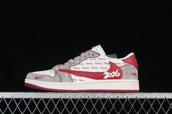 Nike Air Jordan 1 Low Retro Basketball Shoes Chinese New Year Edition Custom - JP2026-119