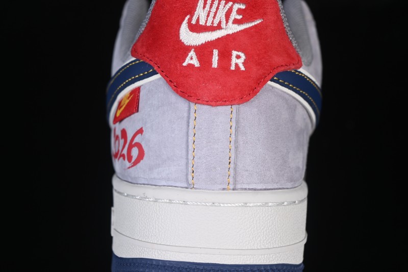 Nike Air Force 1 '07 Low Year of the Horse Limited Edition Retro Basketball Shoes with Auspicious Cloud Design - HT5088-623