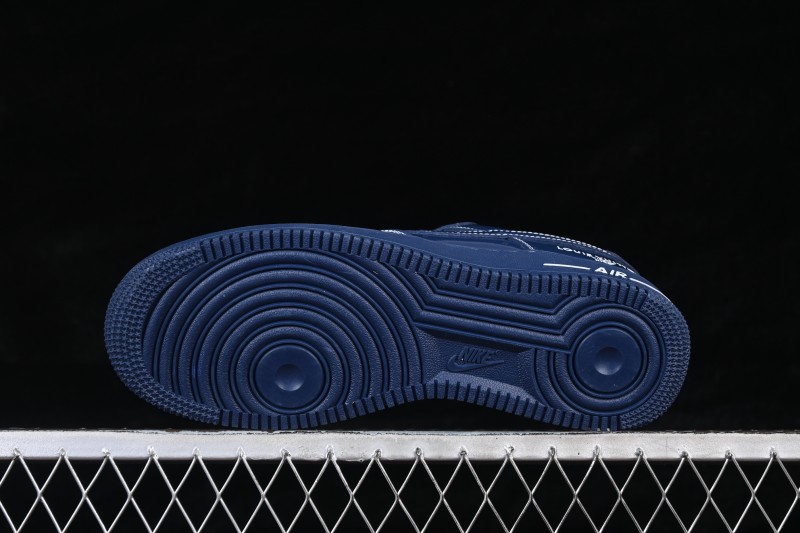 Nike Air Force 1 '07 Low Louis Vuitton Collaboration Casual Sneakers in Iridescent Blue - NH0601-524