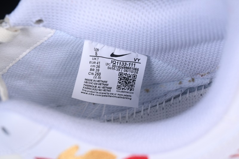 Nike Air Force 1 '07 Low Lunar New Year Embroidery Casual Skateboarding Shoes - IQ1133-111
