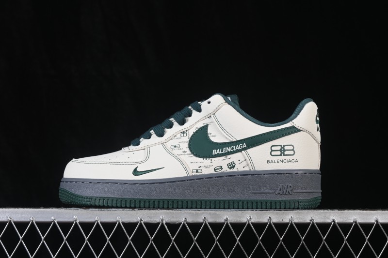 Nike Air Force 1'07 Low Basketball Shoes with Full-Length Air Cushion - KD1688-009