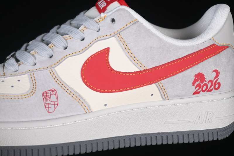Nike Air Force 1 '07 Low Chinese New Year Year of the Horse Edition Low-Top Casual Skate Shoes - HT5088-631