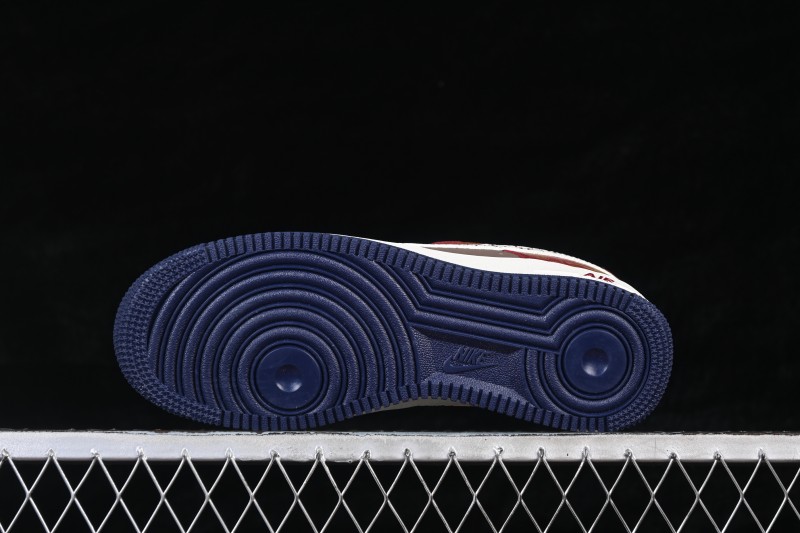 Nike Air Force 1 '07 Low Year of the Horse Limited Edition Auspicious Cloud Gold Pattern Casual Sneakers - NH0601-535