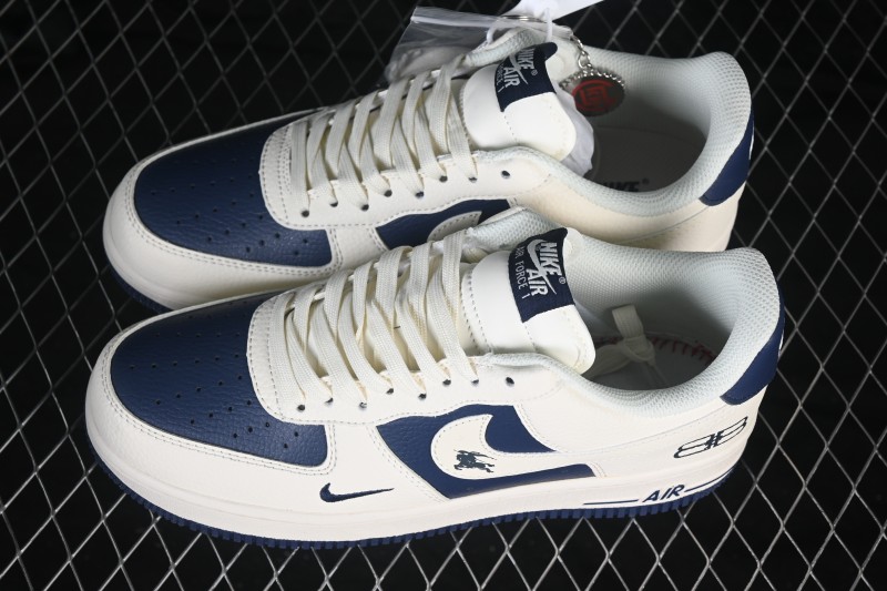 Nike Air Force 1 '07 Low Casual Sneakers with Color-Block Design - DN1688-817
