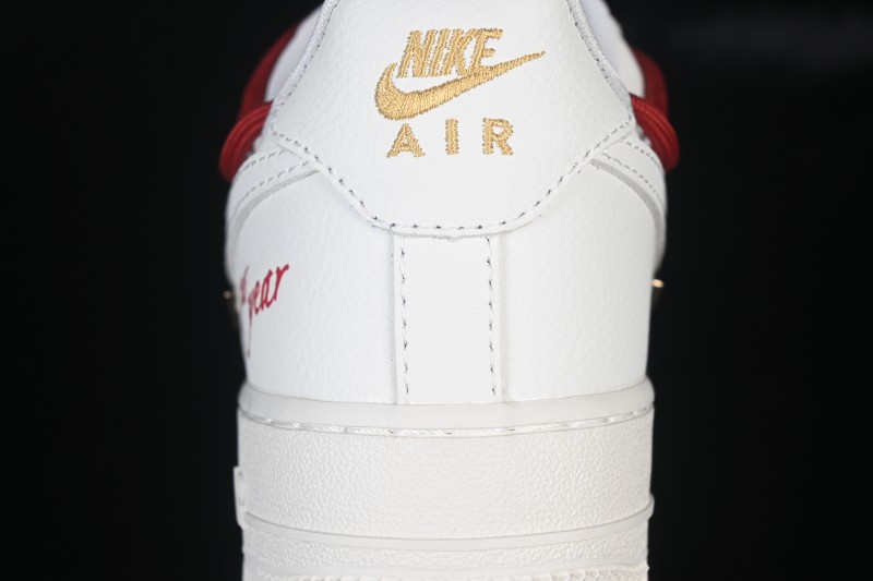 Nike Air Force 1 '07 Low Chinese New Year Casual Sneakers with Festive Embroidery - FV3654-111