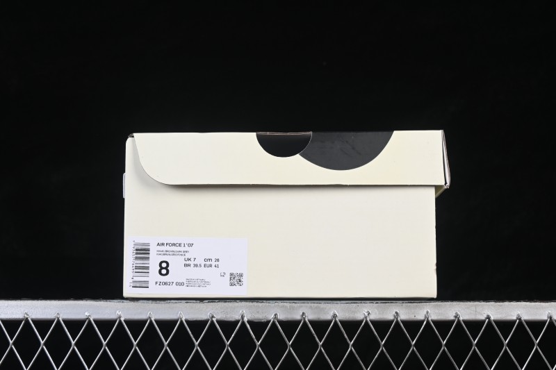 Nike Air Force 1 '07 Low Midnight Phantom Silver Basketball Lifestyle Sneakers - FZ0627-010