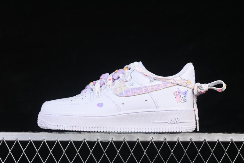 Nike Air Force 1 '07 Low Kuromi Casual Skateboarding Shoes - DC9999-556