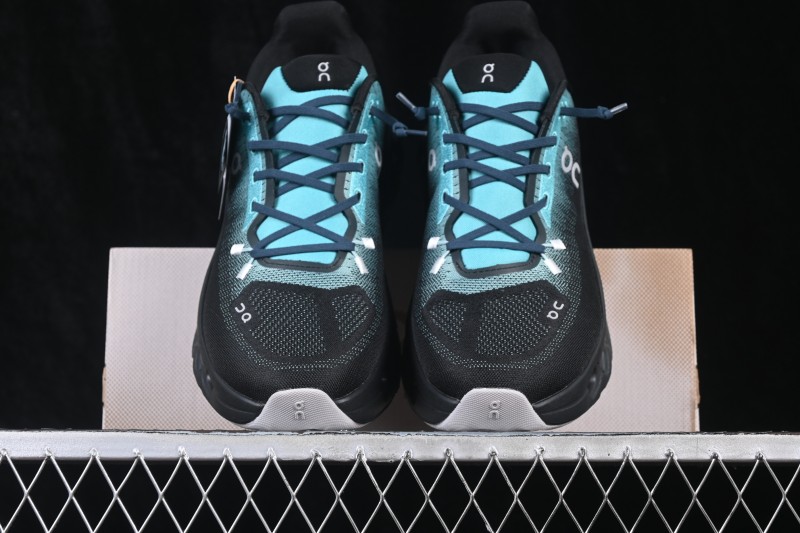 On Cloudtilt Comfortable Slip-Resistant Low-Top Casual Urban Running Shoes Black Light Green