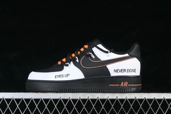 Nike Air Force 1 '07 Low Anime Theme Sneakers with Custom Leather and Full-Length Air Cushion - ZH0316-163
